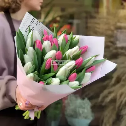 35 тюльпанов «Весна». Цена – 15550 руб. Арт – 2094 - №1
